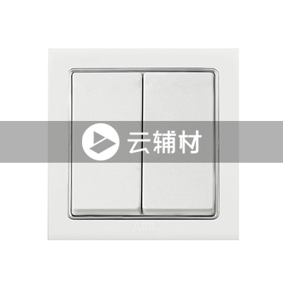 AN106 二位双控开关 10AX (白色)