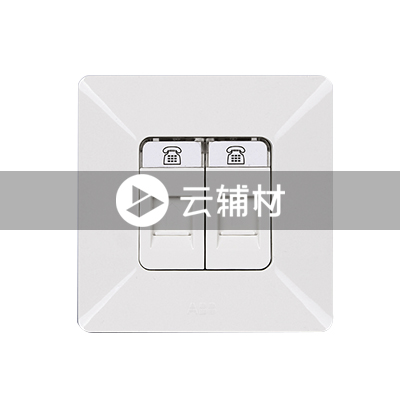 AP32244-WW 二位四芯电话插座 RJ11