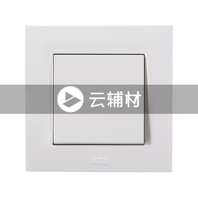 AU10153-WW 一位单控开关 10AX