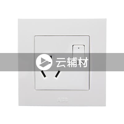 AU23353-WW 一位三级带开关带灯插座10A