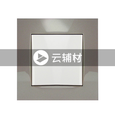 AU61144-CM 44x44边框,槟金效果覆膜