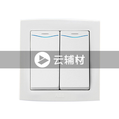 AL165二位双控带灯开关 10AX