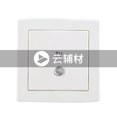 AL303一位宽频电视插座