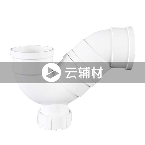联塑PVC-U 圆底S型存水弯110带口