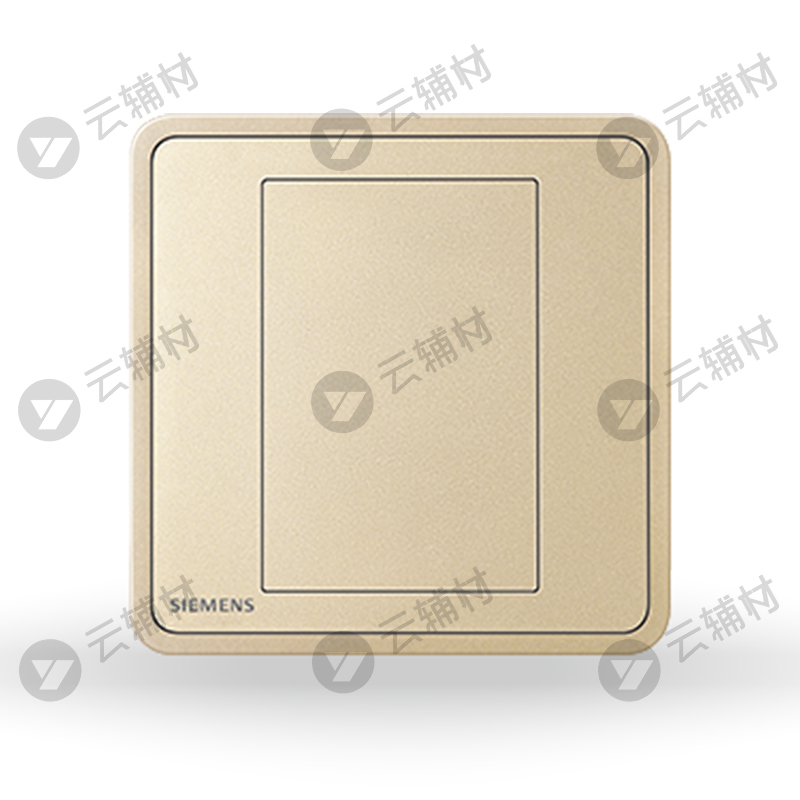 西门子睿绎日曜金空白面板