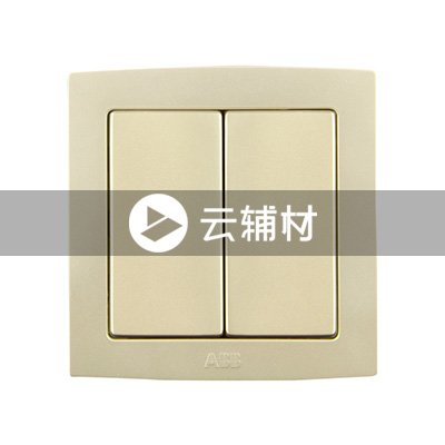 AL438-PG 二位按钮开关（珍珠金）