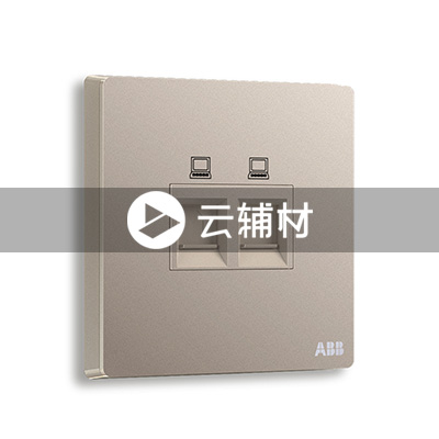 AF332-PG二位超5类电脑插座RJ45